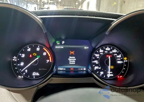 2019 Alfa Romeo Giulia z USA, uszkodzony, nr VIN ZARFANAN9K7619887